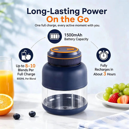 BlendGo Portable Blender Bottle