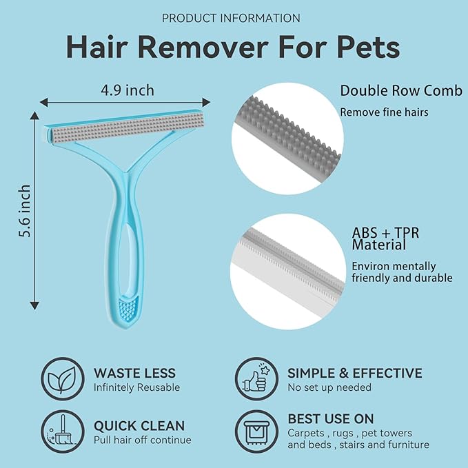 Pet Hair & Lint Remover Rake
