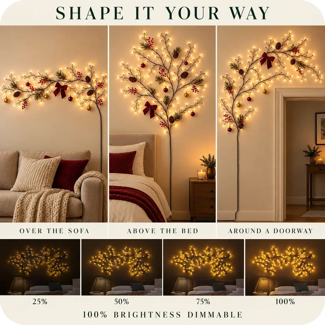 LumiWillow LED Vine Light