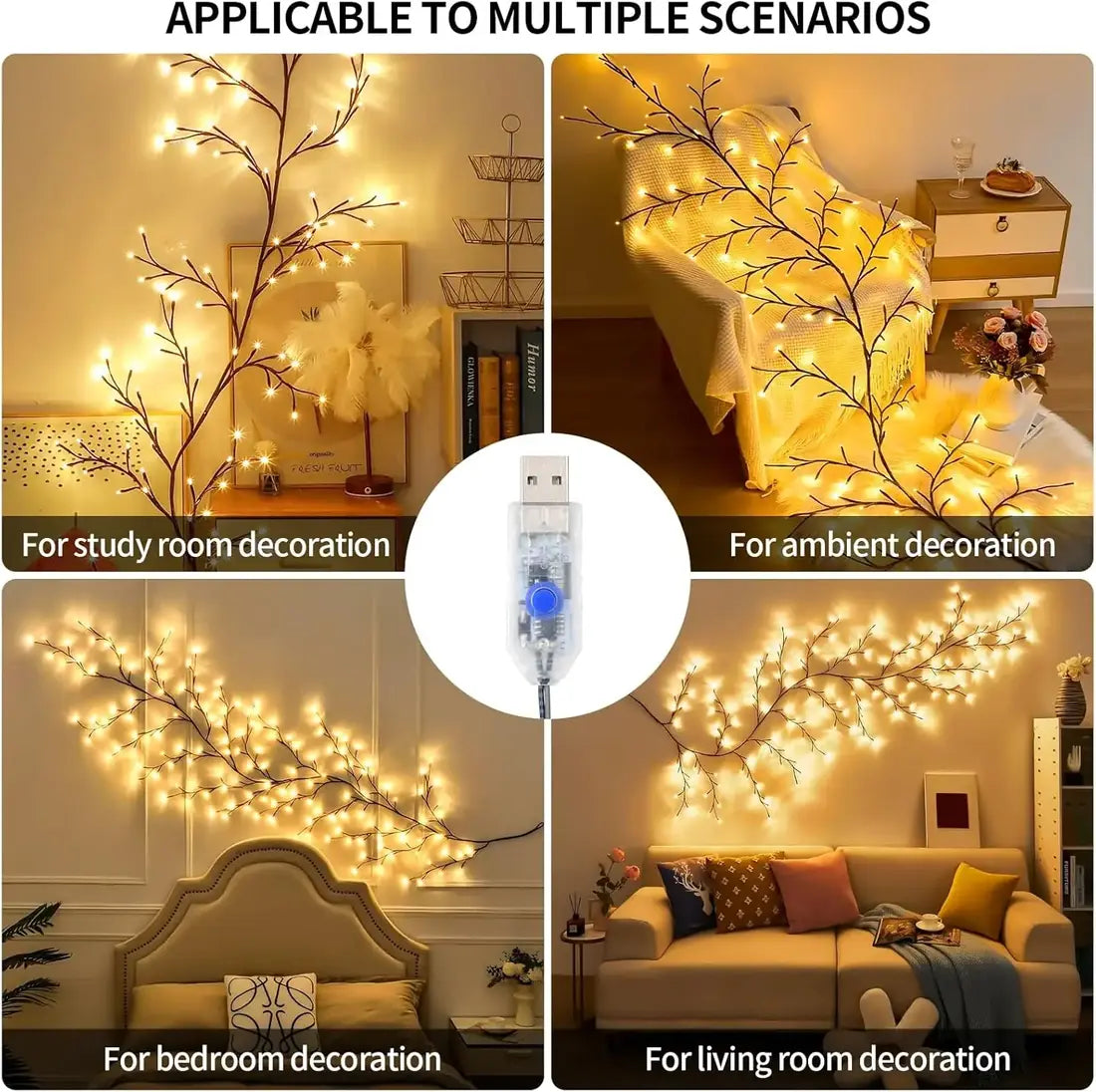 LumiWillow LED Vine Light