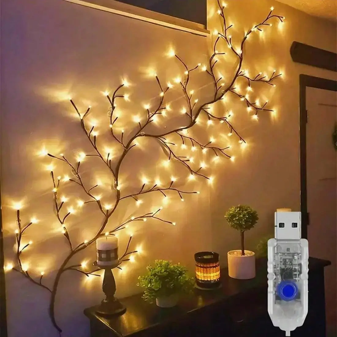 LumiWillow LED Vine Light